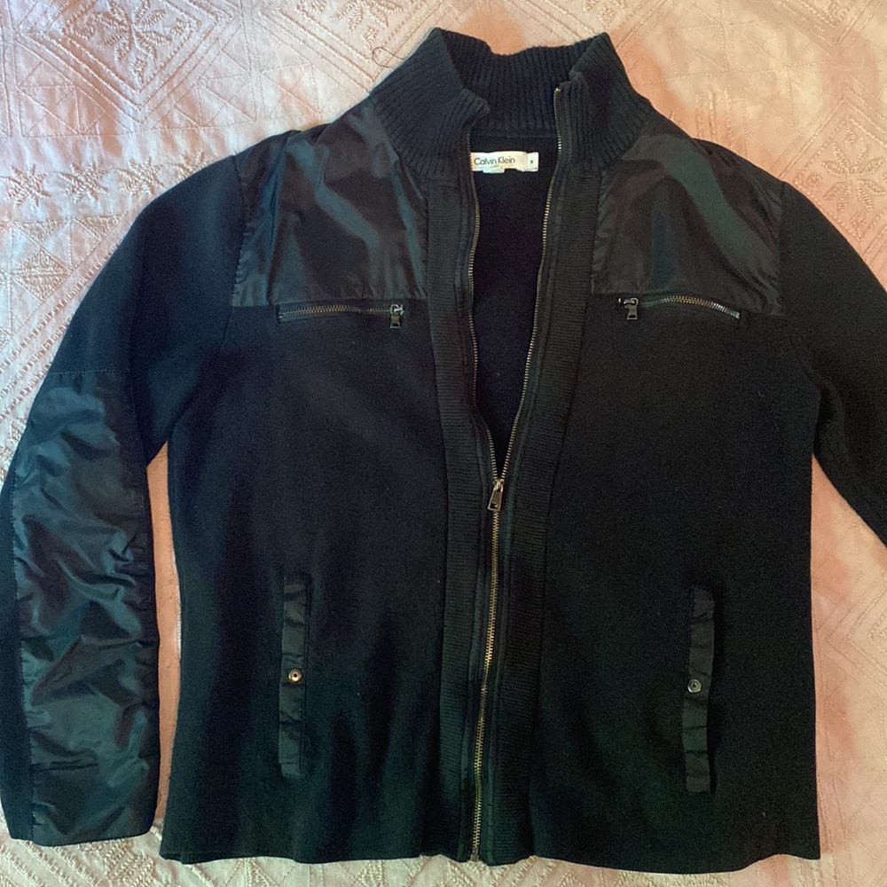Calvin Klein Zip Cardigan